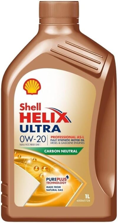 SHELL HELIX ULTRA ASL 0W20 OLIO MOTORE SINTETICO LT 1