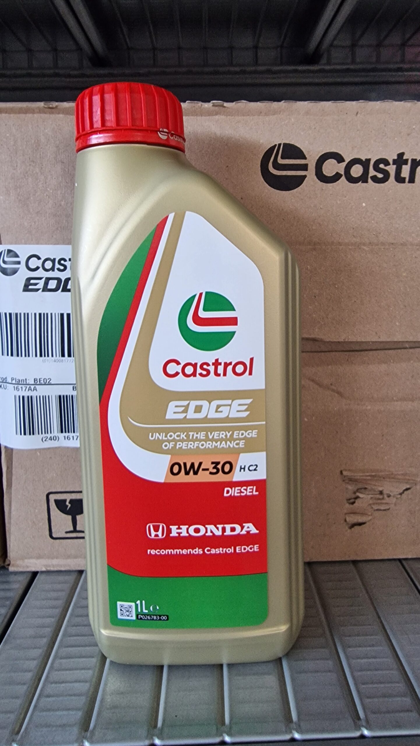 CASTROL EDGE PROFESSIONAL HONDA 0W-30 OLIO MOTORE SINTETICO BENZINA E DIESEL