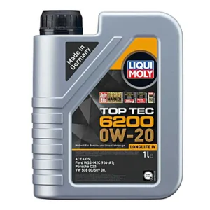 LIQUI MOLY TOP TEC 6200  0W-20 LLIV OLIO MOTORE SINTETICO 1 LT
