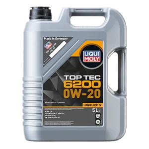 LIQUI MOLY TOP TEC 6200  0W-20 LLIV OLIO MOTORE SINTETICO 5 LT